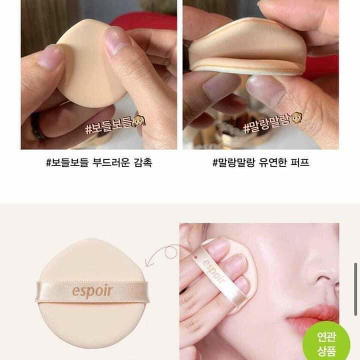 SET PHẤN NƯỚC ESPOIR PRO TAILOR BE GLOW CUSHION CHÍNH HÃNG - 7881