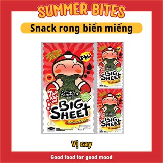 Rong biển tao kae noi big sheet 3.2gr vị cay