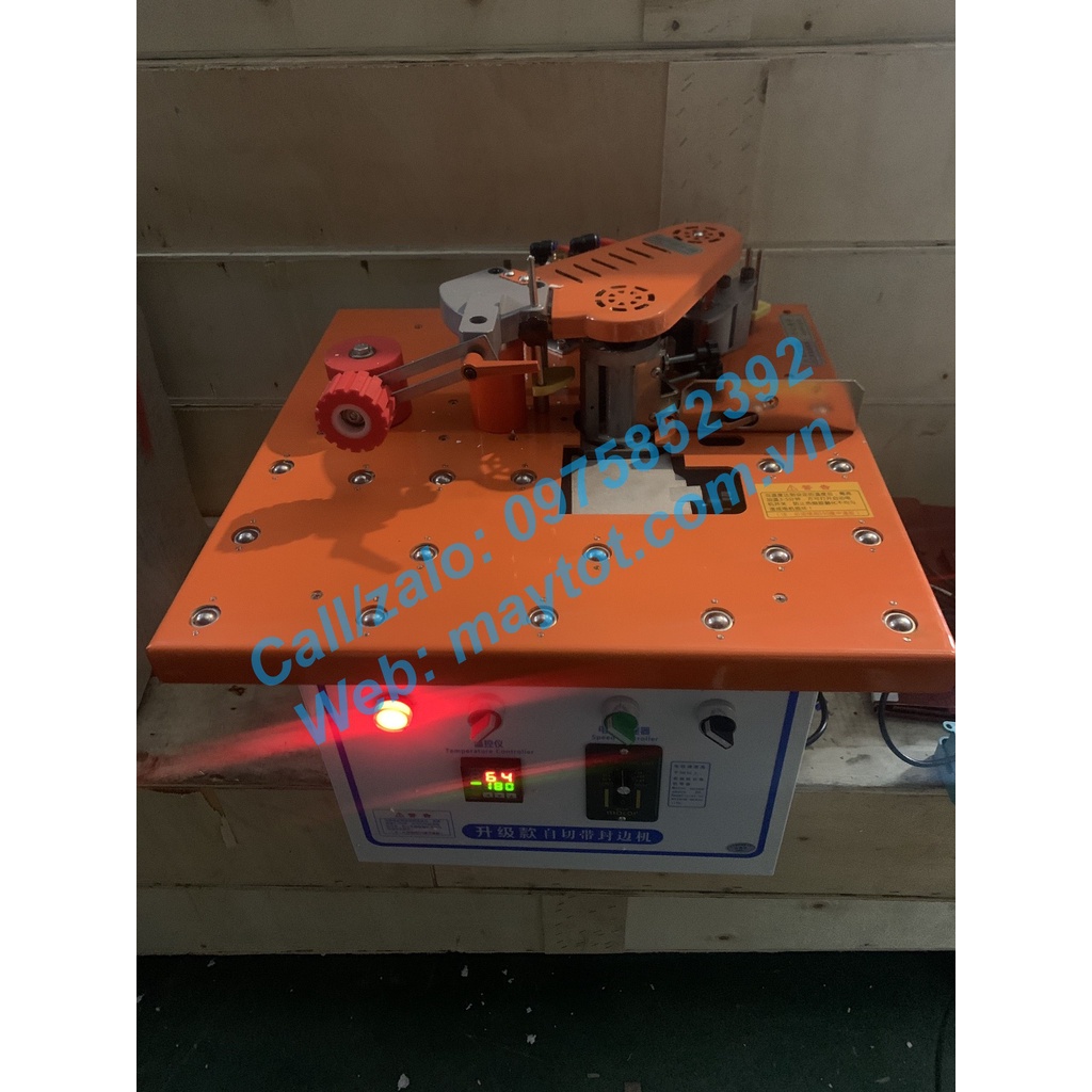 Máy dán cạnh 2 chức năng ST600 cải tiến mới - Hotline: 0975852392