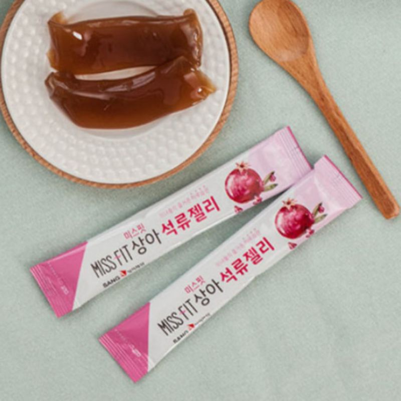 Thạch lựu bổ sung collagen đẹp da Miss Fit SANGA Hàn Quốc