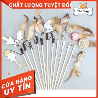 Cần câu gỗ cho mèo