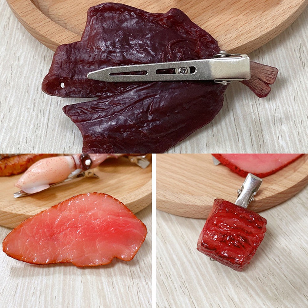 Kẹp Tóc Hình Thức Ăn Ngộ Nghĩnh