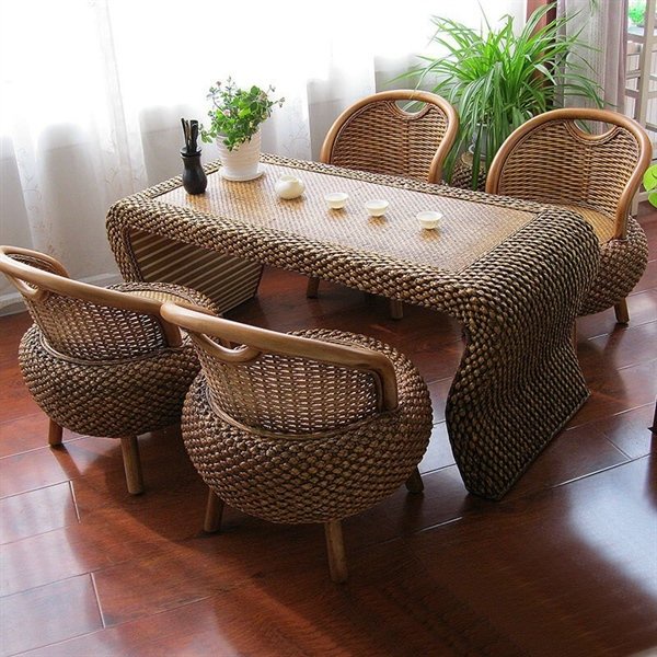 Bộ bàn ghế mây - bộ bàn ghế thư giãn BGM-02