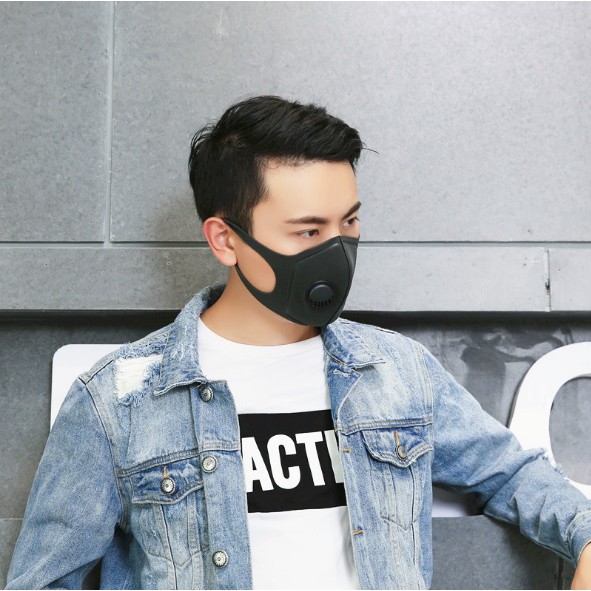 Khẩu trang đẹp có van thở thông thoáng lọc khuẩn bụi bẩn tái sử dụng | BigBuy360 - bigbuy360.vn