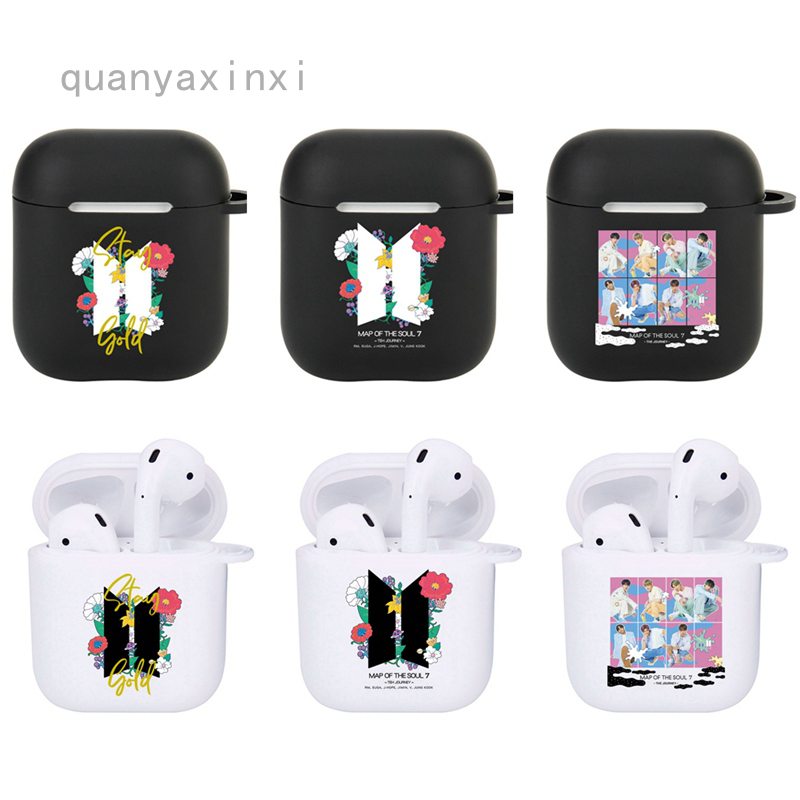 Vỏ bảo vệ hộp sạc tai nghe airpods hình BTS