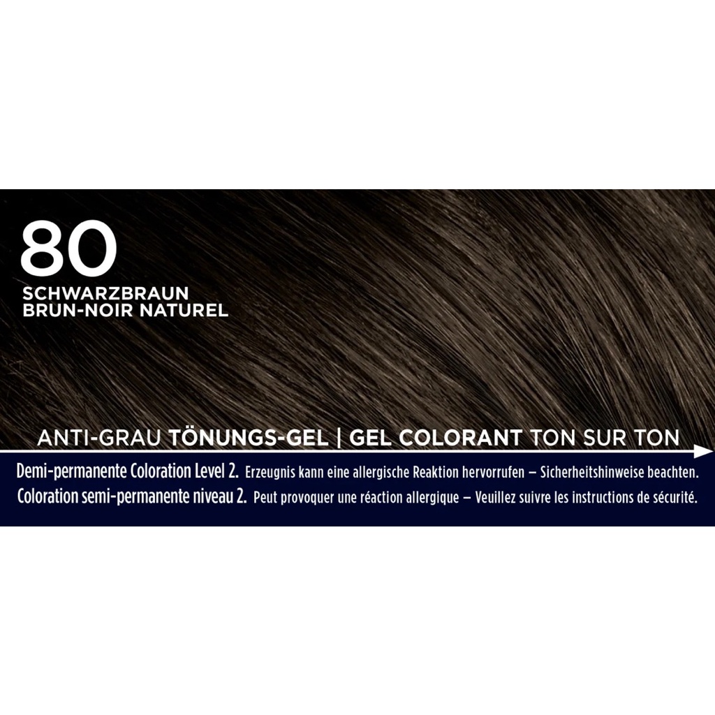 Thuốc nhuộm tóc phủ bạc dành cho Nam Schwazkopf Men Perfect 80 - Nâu đen