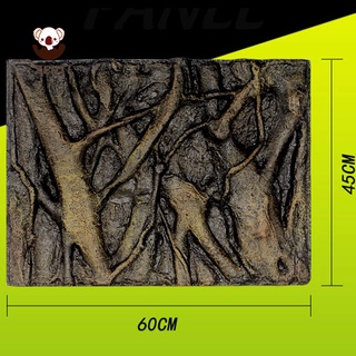 Đá xốp 3D 60x45cm trang trí bể cá