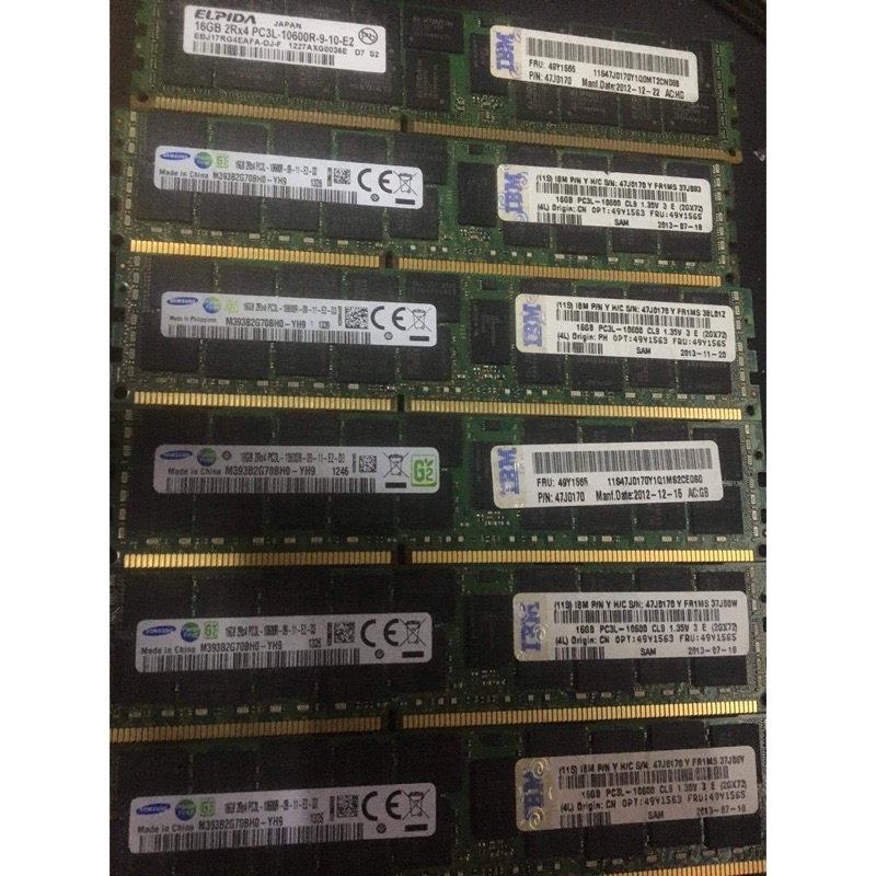 Ram server workstation ddr3 ddr4 ecc reg 8gb 16gb 32gb