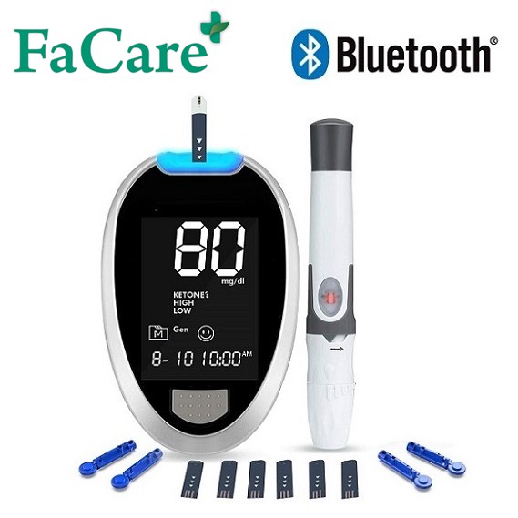 Máy đo đường huyết chính hãng FaCare FC-G168 tích hợp Bluetooth