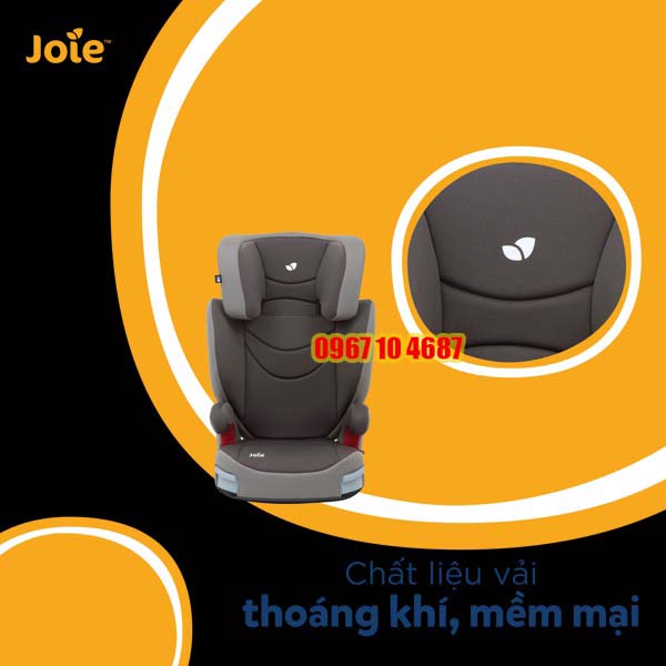 Ghế ngồi ô tô cho bé Joie Trillo Dark Pewter - Ember dành cho bé từ 15kg đến 36kg
