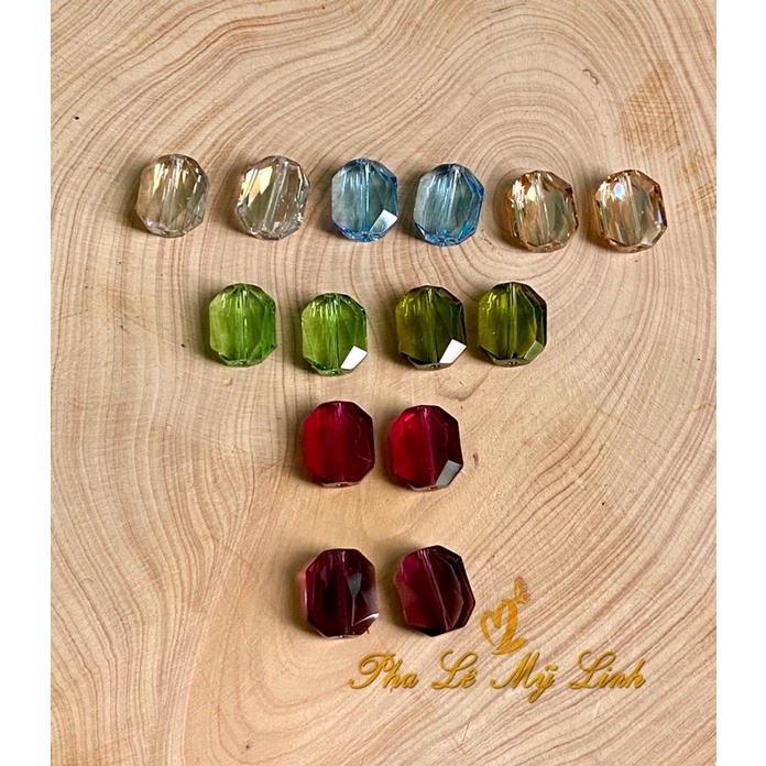 2 viên pha lê Swarovski Graphic 12mm