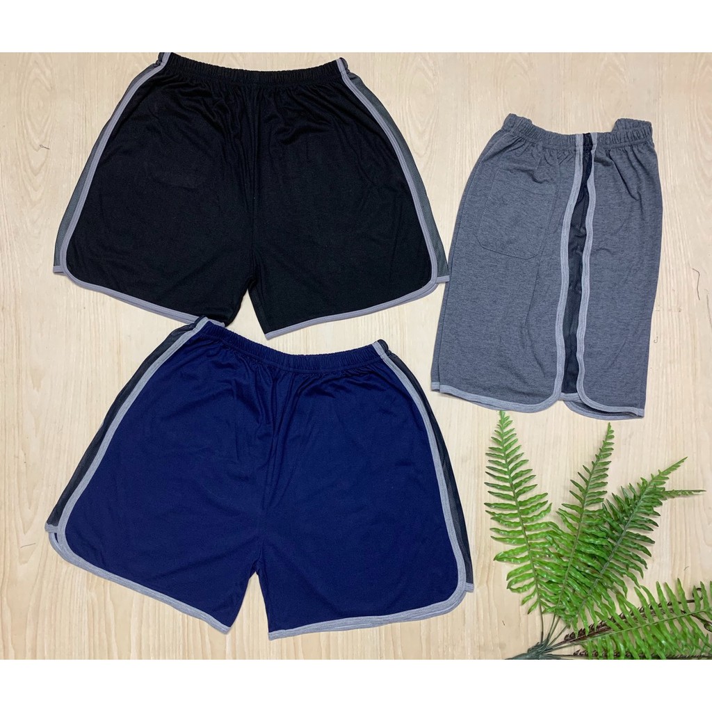 (QSM2) Quần Đùi Nam Cotton Hai Bên Phối Lưới - Quần Đùi Mặc Ngủ Nam Cotton Năng Động Thoáng Mát