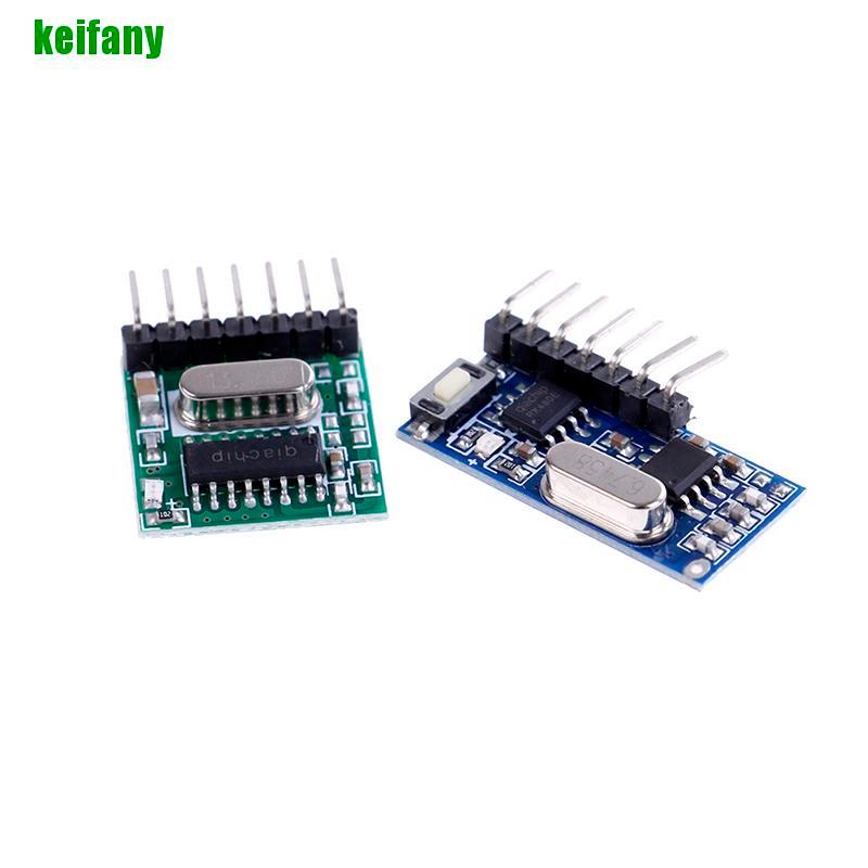 [kei] 433Mhz Wireless RF 4 Channel Output Receiver Module and Transmitter EV1527 Code ssw