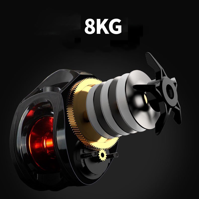 Máy câu lure máy ngang câu cá Lure Pro AE tay trái và tay phải