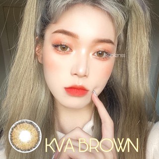 Áp tròng KVA BROWN - NÂU RÊU TỰ NHIÊN