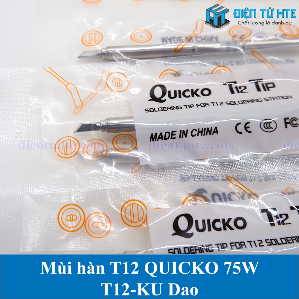 Mũi hàn T12 QUICKO 75W