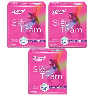 Băng Vệ Sinh Diana Siêu Thấm Cánh & Không Cánh ( 8 Miếng)