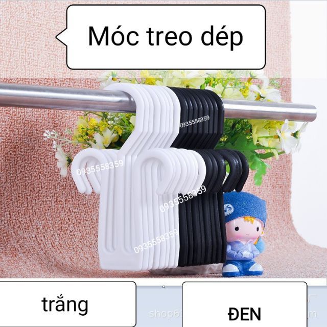 Móc treo giày dép- móc treo nhựa