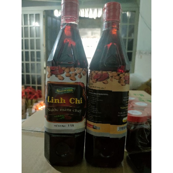 Nước mắm chay linh chi