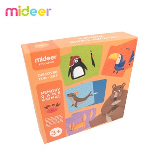 Thẻ luyện trí nhớ Memory Game Animal chính hãng Mideer