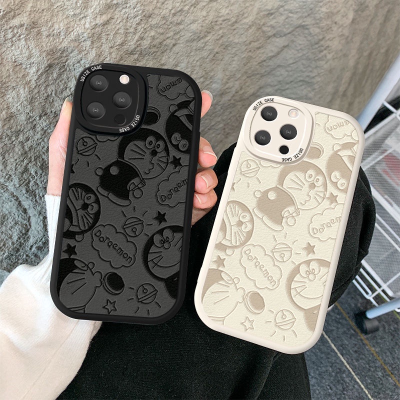 Ốp Điện Thoại Họa Tiết Doraemon Cao Cấp Cho Iphone 6s xr 11 x 12 13promax