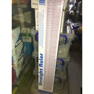 Combo 1 thước dẻo + 1 hộp phấn 4 màu panda
