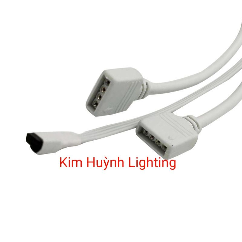 Bộ điều khiển kèm remote 24 phím 2 đầu dùng cho led RGB 5-24V