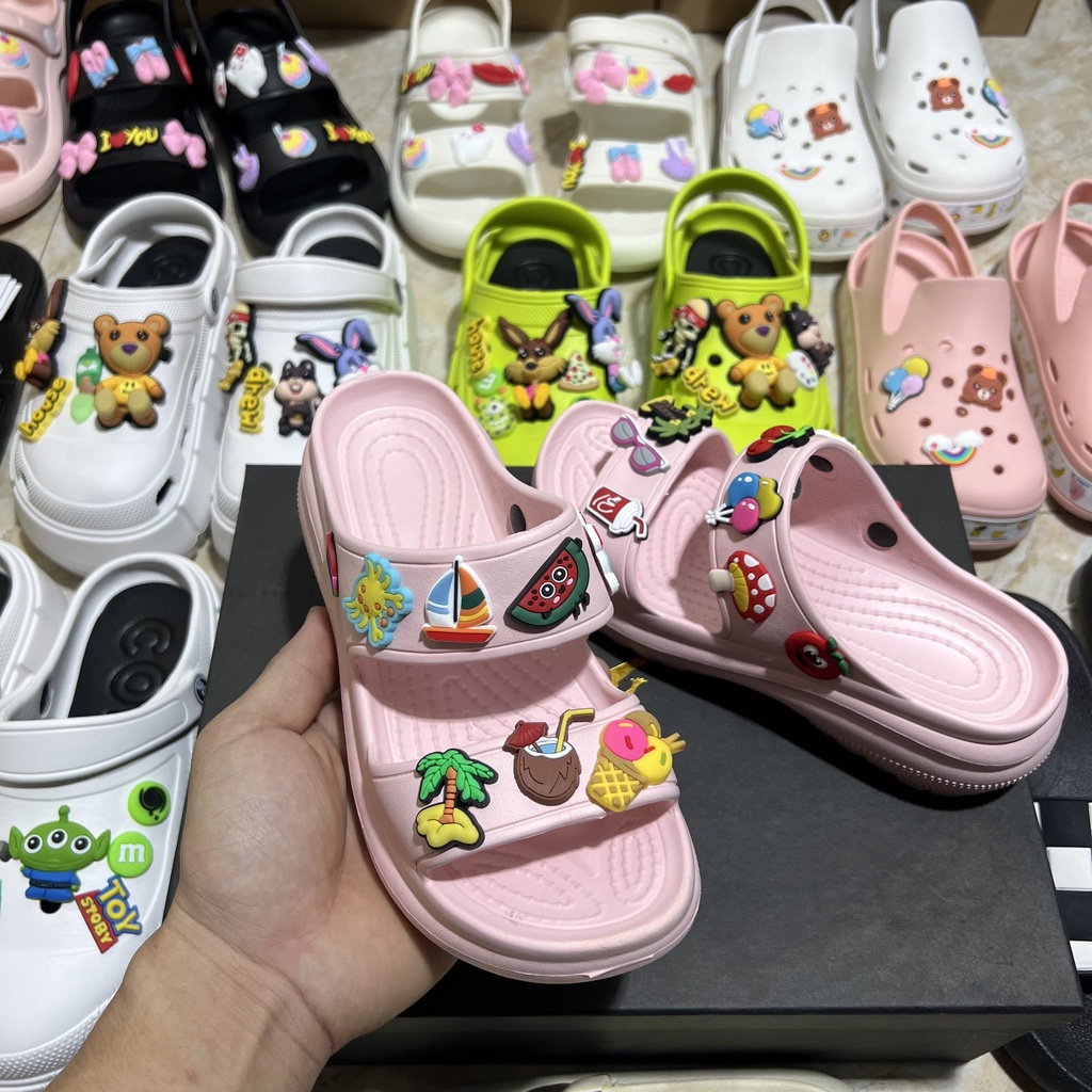 Dép 2 quai đế dày 5cm siêu êm chân