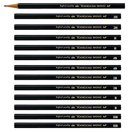 Chì phác thảo TOMBOW - TOMBOW Mono J Wooden Pencil THEARTSHOP