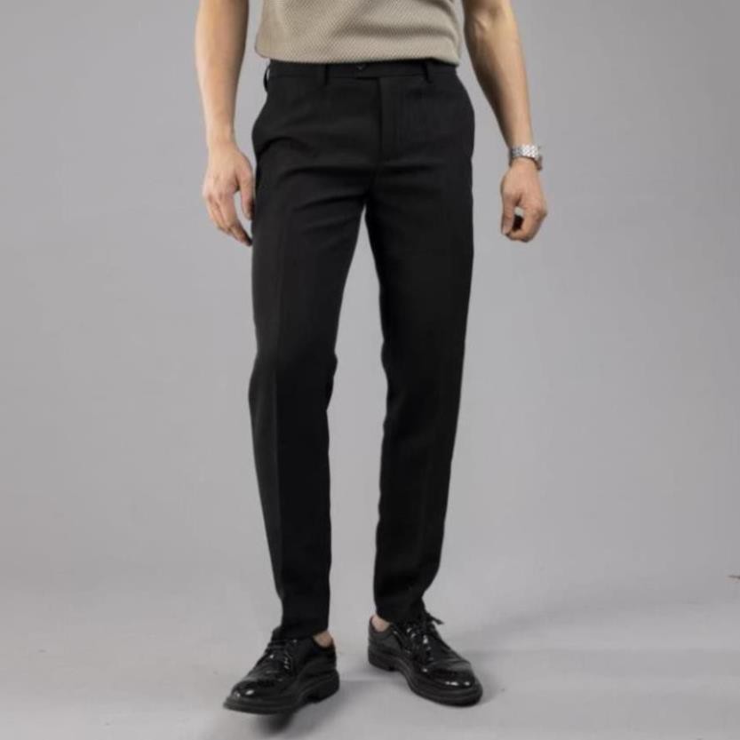 Quần tây nam Galvin dệt chìm basic công sở Basic - LeoVatino.Official