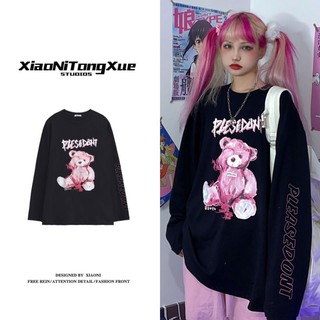 Áo thun dài tay TEDDY ulzzang unisex 🐻