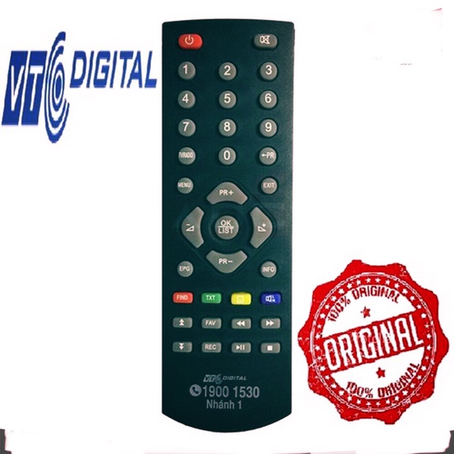 Khiển đầu VTC - T201 - remote điều khiển tốt