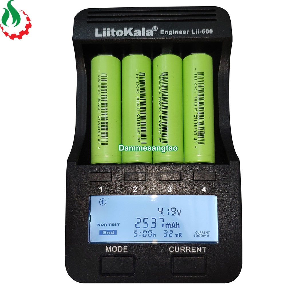 Cell pin 18650 Lishen 2500mah 12C (Xả 25A)