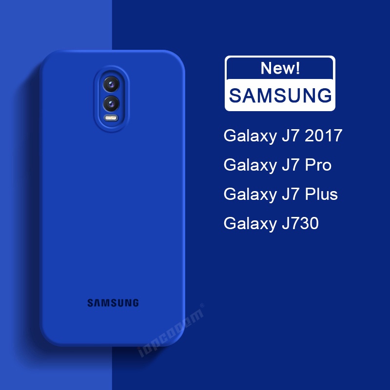 Màu Sắc Ốp Điện Thoại Silicon Mềm Bảo Vệ camera Cho samsung galaxy j7 2017 j730 j7 pro plus j530 j5 2015 j700 j500 j3 2016 j320