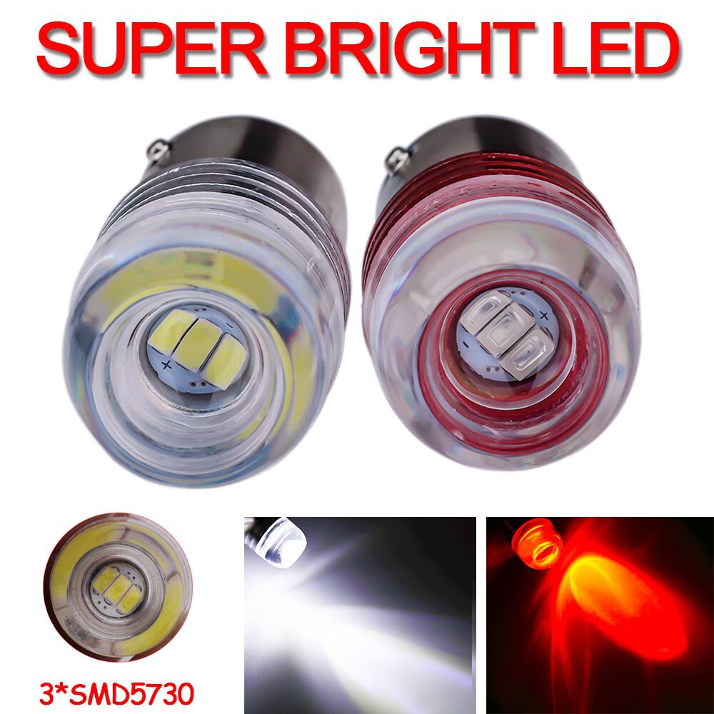 1 Đèn Led Tín Hiệu Xi Nhan 12V DC 5630 3 SMD 1156 BA15S P21W 1157 BAY15D Cho Xe Hơi / Xe Máy