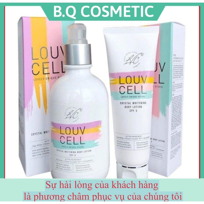 Kem Dưỡng Thể Trắng Da Body LOUV CELL – Hàn quốc 250 ML