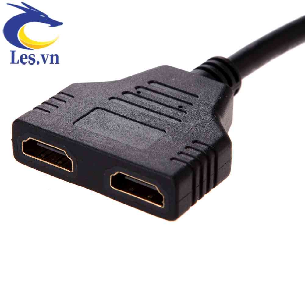 Cáp ChuyểN ĐổI 1080P HDMI Sang 2 ĐầU 1