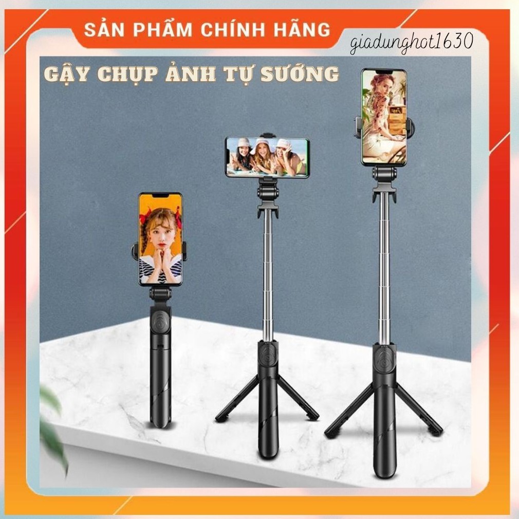 ❏(Giá rẻ nhất) Gậy Chụp Ảnh Tự Sướng 3 in 1, Bluetooth ,Chân Đa Năng, Selfie, Lives