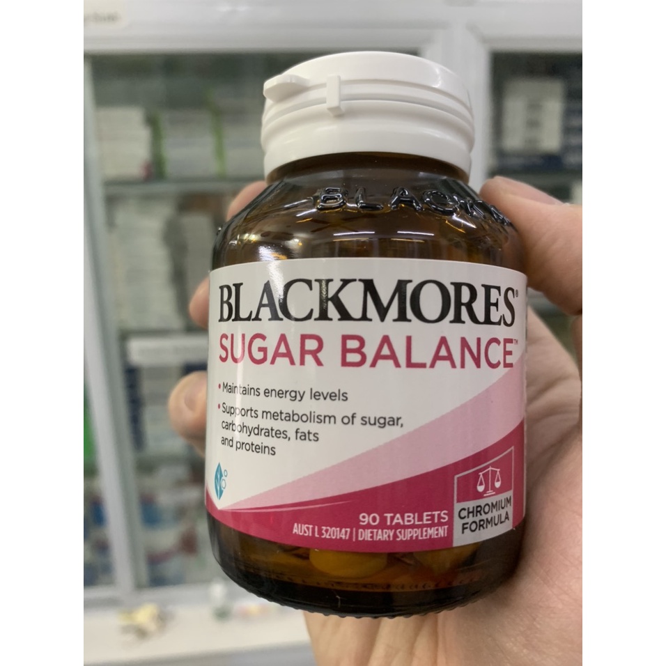 [Tem Chemist] Viên Cân Bằng Đường Huyết Sugar Balance Blackmores, 90 viên
