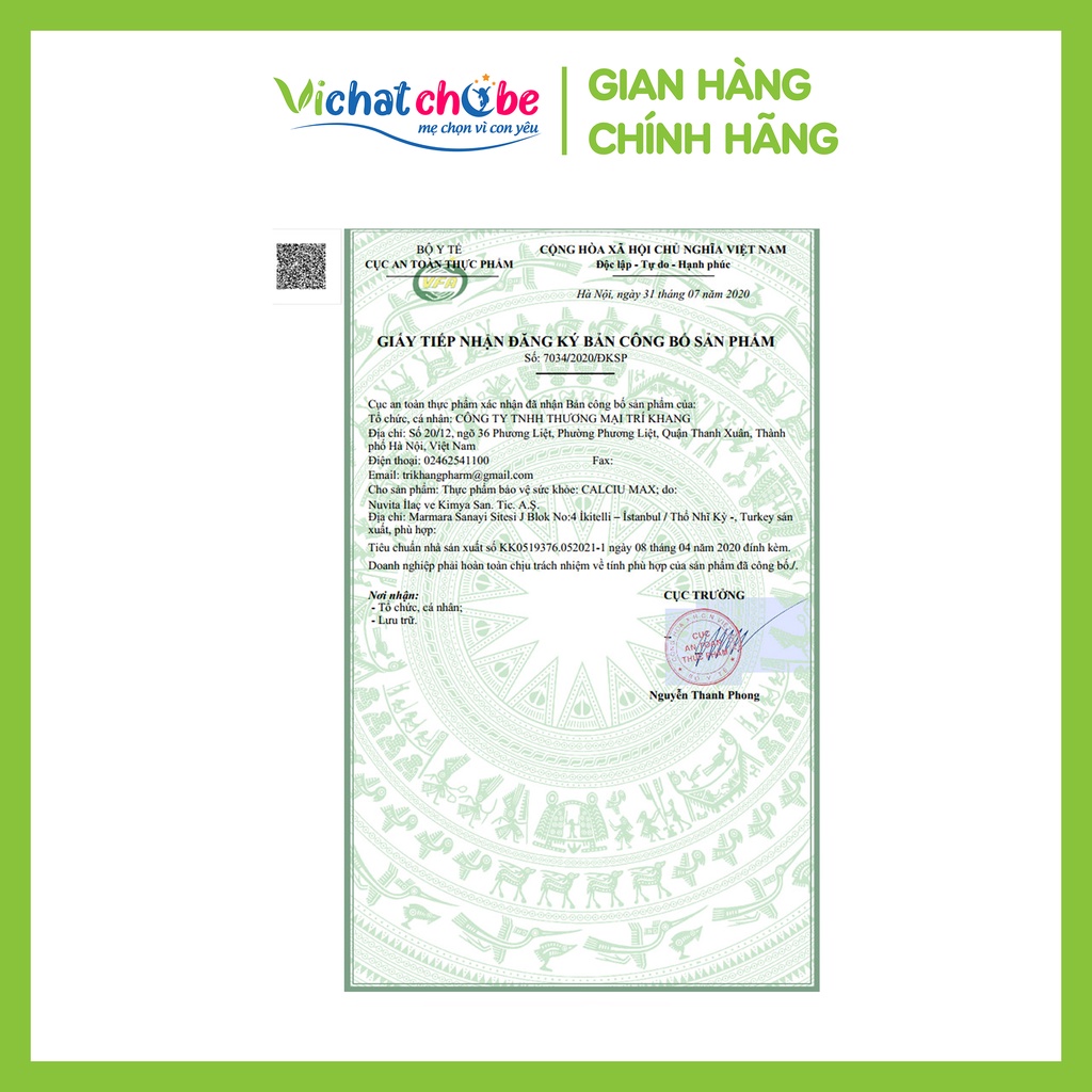 Canxi hữu cơ Orzax Calciu Max Syrup - Bổ sung canxi, D3, K2MK7 cho bé phát triển chiều cao, xương răng chắc khỏe 150ml