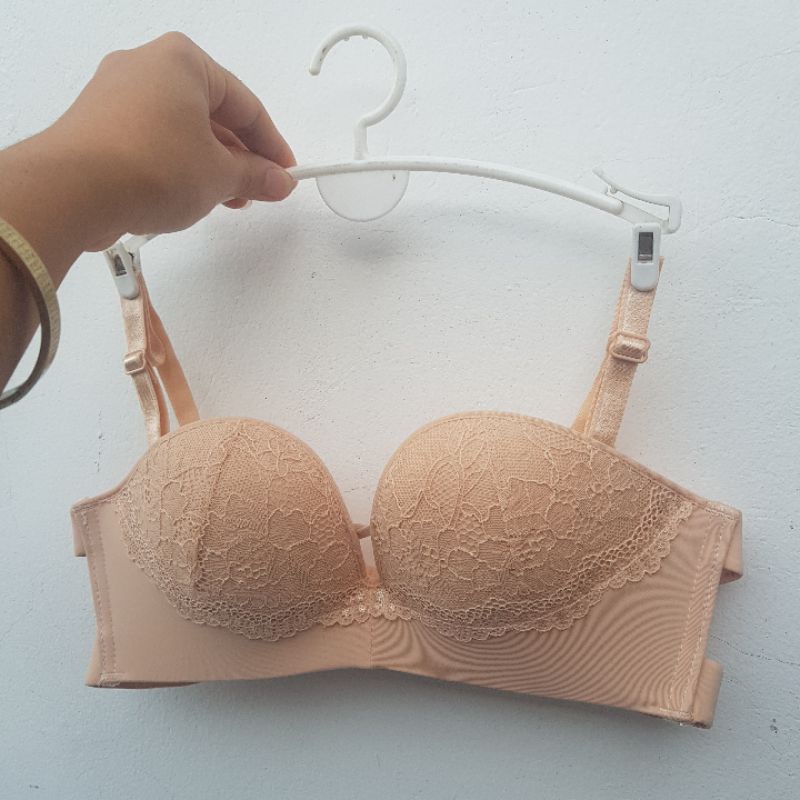 Áo cup ngực loại đệm vừa mặc được 2 kiểu có dây và không dây  3318