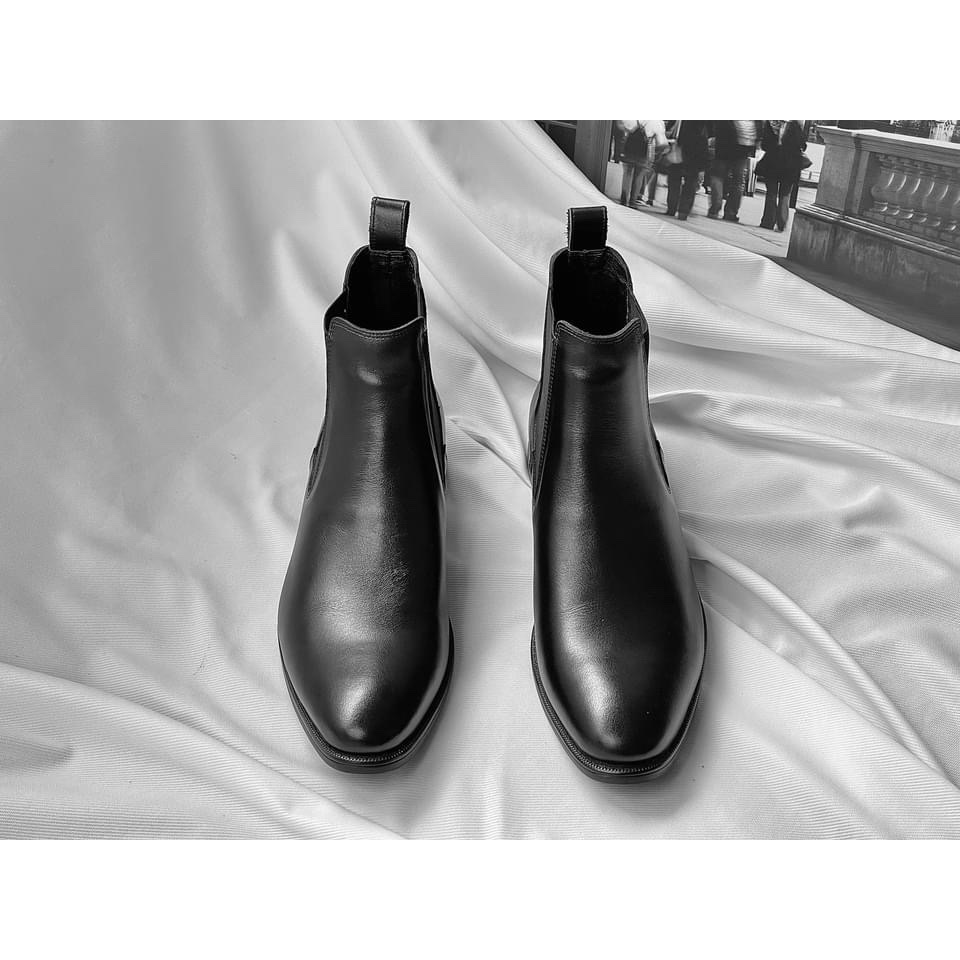 Giày Da Nam Công Sở Chelsea boots Classic