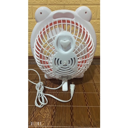 Quạt tích điện USB mini Electric Fan động cơ không tiếng ồn, xoay linh hoạt 210 độ, đầu cắm USB C201F