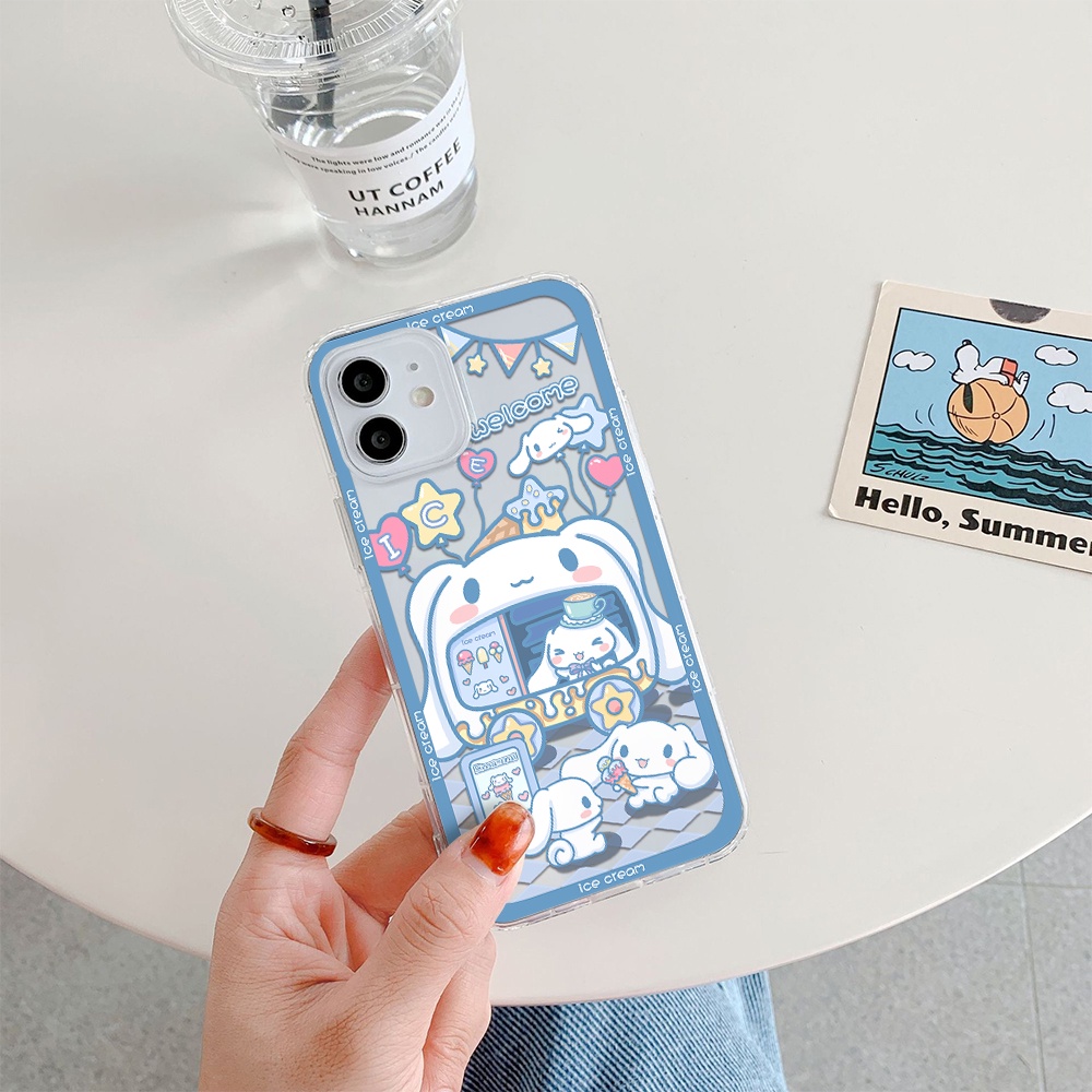 Ốp Điện Thoại Hình Cinnamoroll My Melody Cho Iphone 11 Pro Max 12 Pro Max 13 Pro Max Mini 6 7 8 6 7plus Se 2020 X Xs Xr 5 4