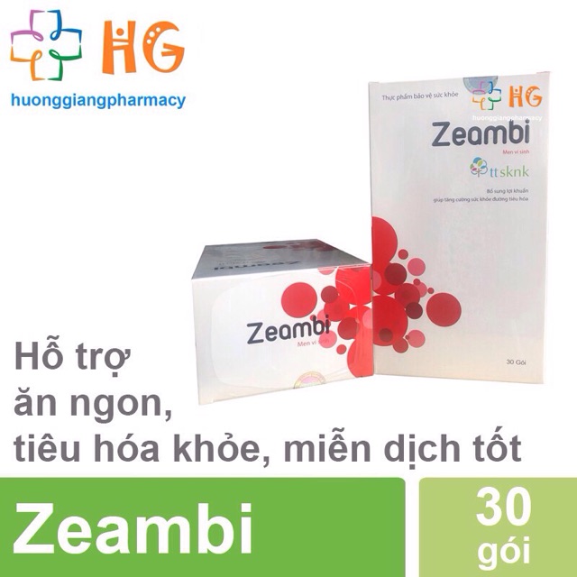 Men Vi Sinh Zeambi - Tăng Cường Sức Khỏe Đường Tiêu Hóa ✅(Hàng Chính Hãng)