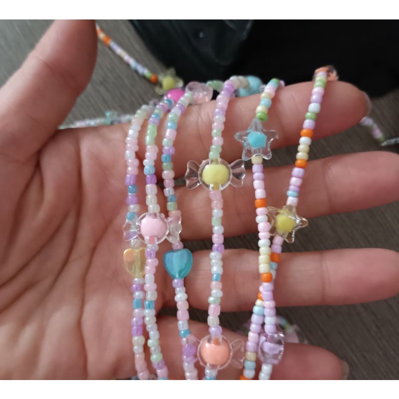 Dây đeo khẩu trang chống rớt kiểu hàn mã CV54 kiểu hàn hình ngôi sao dễ thương