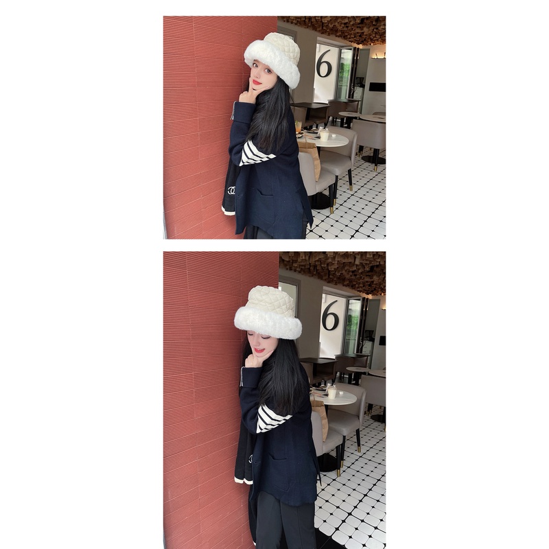 Mũ bucket phong cách Hàn Quốc thời trang thu đông cho nữ