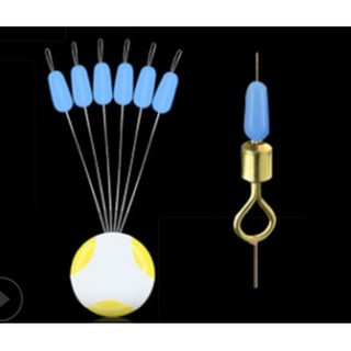Combo 5 cái hạt chặn phao câu đài loại tốt 3 cỡ: To - nhỡ - Nhỏ.