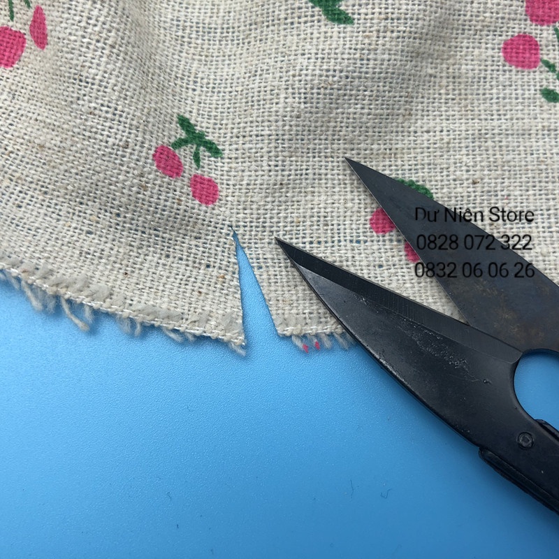 Combo 12 Cây Kéo Bấm Chỉ Cán Nhựa Đen Lưỡi Đen Tốt &amp; Thường.