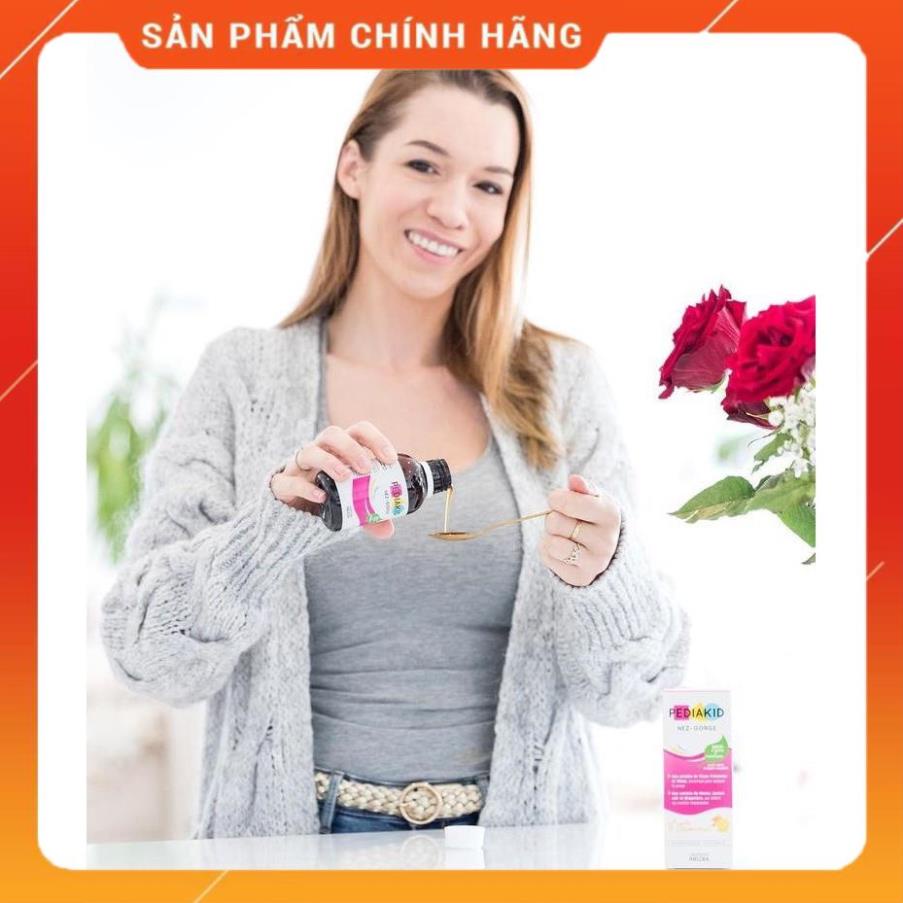 Siro tăng đề kháng mũi họng Pediakid Nez Gorge 125ml hàng chính hãng shopnguyenanh88